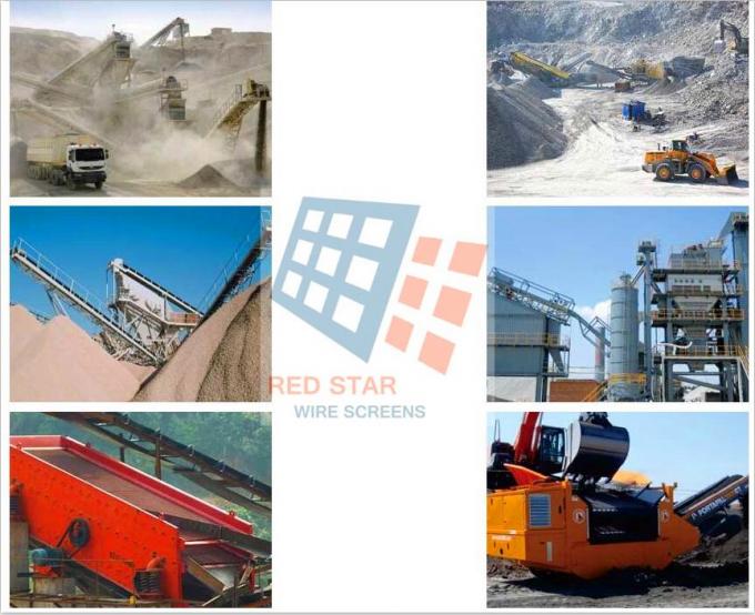 Het Trillende Scherm Mesh For Quarry And Aggregate van ASTM 5