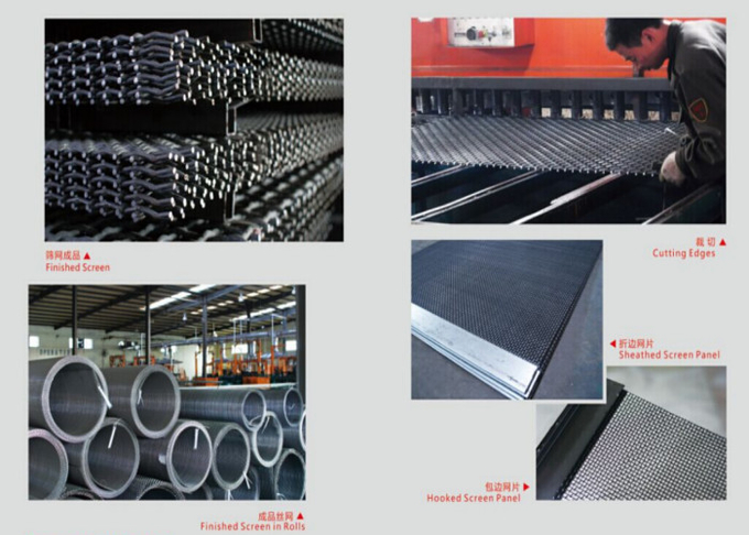 65Mn High Carbon Steel Wire Screen Mesh voor mijnbouw en steengroeven 1