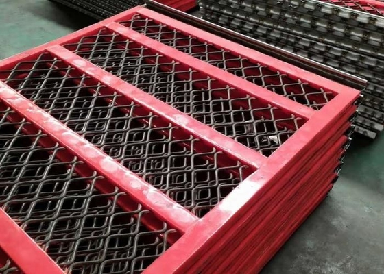 D Type Self Cleaning Wire Mesh Reduced Blinding Pegging For Sand Gravel