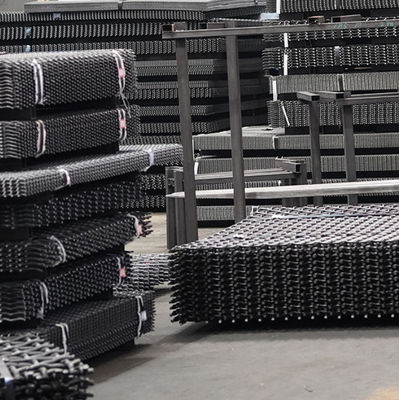 Hoogsterkte en hardheid Geweven draadschermen van koolstofstaal voor mijnbouw en steengroeven