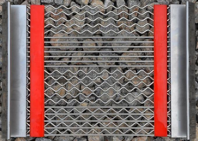 DIN 17223 het Anti Belemmeren van Staalflex self cleaning screen mesh voor Cementtoepassingen 0