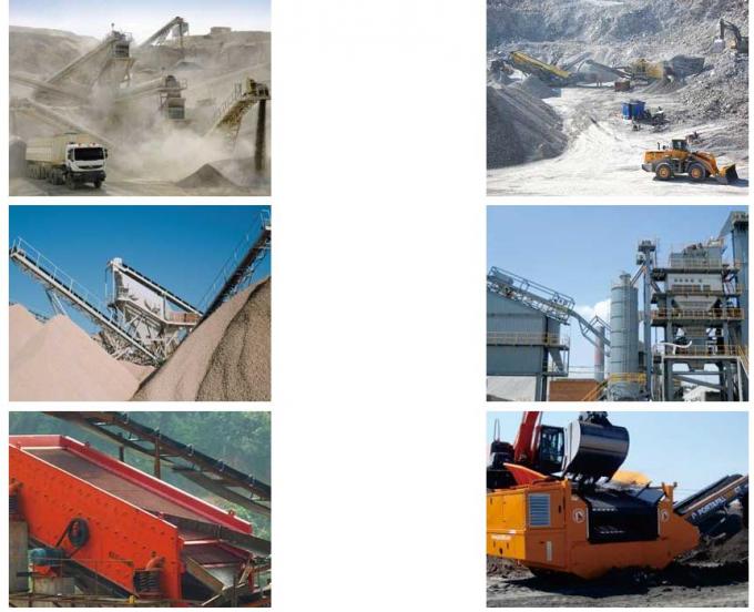 Sterke Flexibele Geweven Recyclerende Industrie van Mesh For Quarry Mining And van de Staaldraad 6